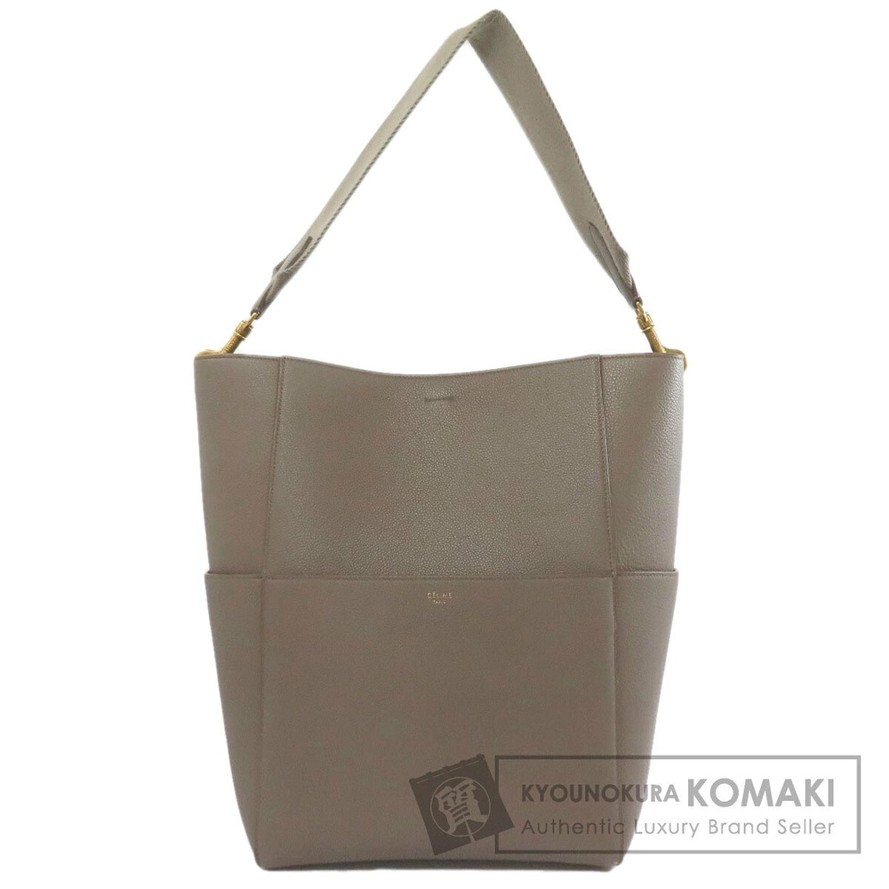 Celine Sangle Bucket Tote Bag Leather